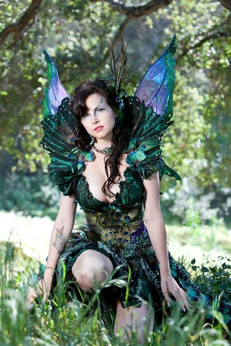 peacock faery fairy cosplay fairy costume larp costume