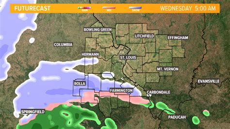 St Louis Weather Tracking Winter Weather Coming On Wednesday Ksdk Com