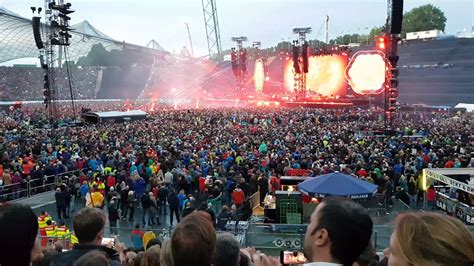 Coldplay Concert At Olympiastadion Munich 2017 Ultra Hd Youtube