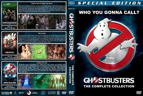 Ghostbusters Collection Dvd Cover 1984 2016 R1 Custom