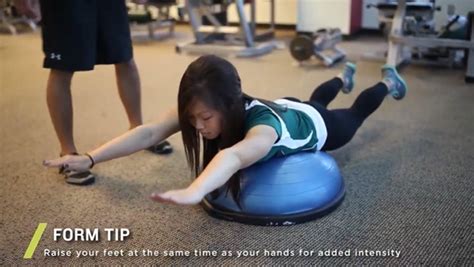 core and balance a 15 minute lower body training with bosu ball for b
