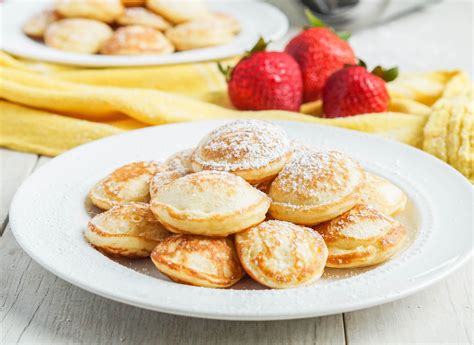 Poffertjes Dutch Mini Pancakes Recipe Poffertjes Recipe Mini