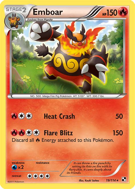 Premium luxury credit cards, or black cards, are the most exclusive credit cards on the market. Emboar Black & White Card Price How much it's worth? | PKMN Collectors