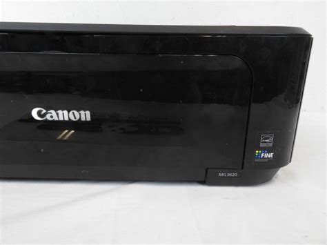 Canon Pixma Mg 3620 Printer Turns On Needs Ink Has Cord