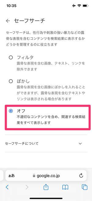 グーグル画像検索の「ぼかし」設定を解除する方法 アプリオ