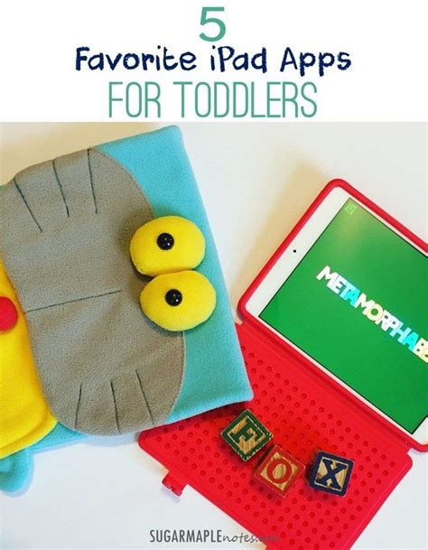 5 Favorite Ipad Apps For Toddlers Preschool Supplies Preschool