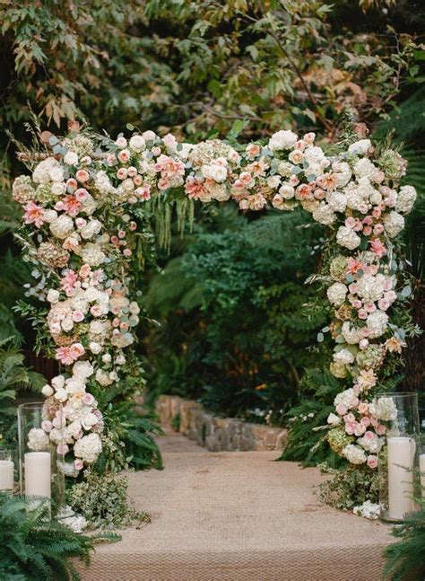 20 Prettiest Floral Wedding Arch Decoration Ideas Page 2 Of 2 Oh Best Day Ever