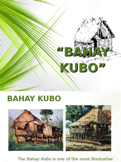 Bahay Kubo Report Pdf Architectural Design Architecture