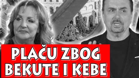 Fanovi PLAČU ANA BEKUTA i Dragan Kojić KEBA ZABRANJENI YouTube