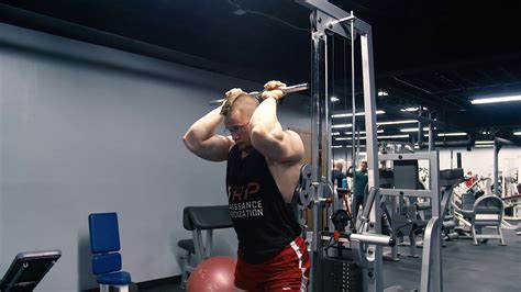 Cable Overhead Triceps Extension Youtube