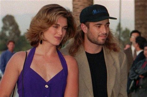 Brooke Shields And Andre Agassi Brooke Shields Andre Agassi Tennis