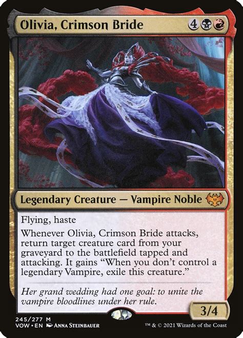 Olivia Crimson Bride · Innistrad Crimson Vow Vow 245 · Scryfall
