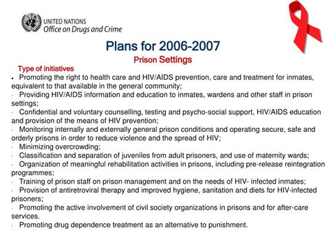 Ppt Unodc Response To Hivaids Powerpoint Presentation Free Download Id5473321