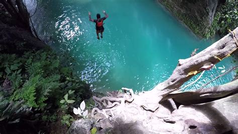 Kawasan falls tour cebu philippines cliff jumping & canyoneering through badian while i was researching on how to get to. Cliff jumping in Kawasan falls - YouTube