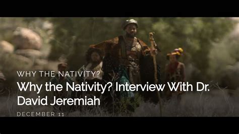 Why The Nativity Interview With Dr David Jeremiah Video Turningpoint