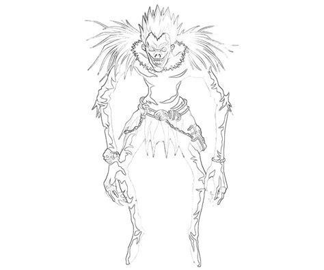 Tiger coloring pages intricate zentangle art for adults 21703. Death Note Ryuk Character | Temtodasas