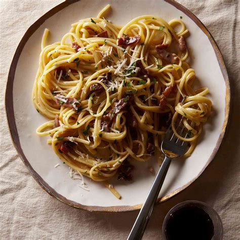 Linguine Carbonara Recipe Quick From Scratch Pasta
