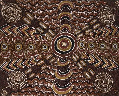 Untitled Aboriginal Dot Painting By Margaret Turner Petyarre The