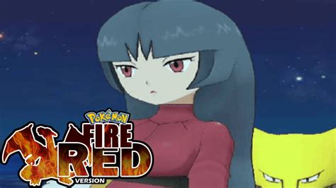 Pokemon Firered Saffron City Gym Leader Sabrina Youtube