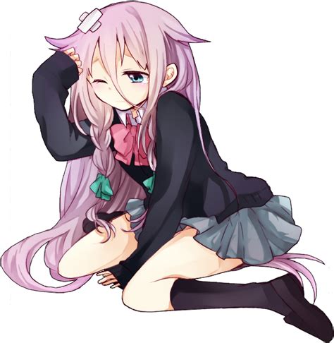 Anime Manga Girl Cute Kawaii Purple Hair Japanese Longh Roblox Anime Decal Ids 1024x1024