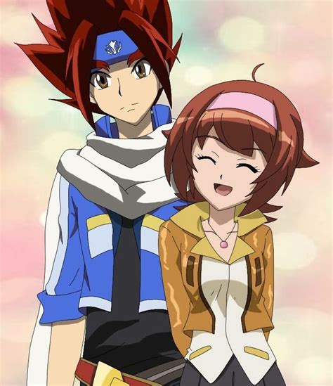 gingka and madoka by hinagiku shirabe anime characters beyblade characters anime