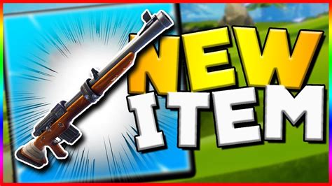 Brand New Hunting Rifle Fortnite Battle Royale Season 3 Youtube