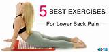 Images of Lower Back Pain Exercises