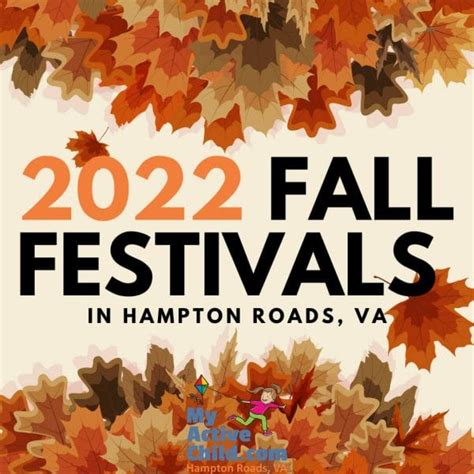 Hampton Roads Fall Festivals 2022 Updated