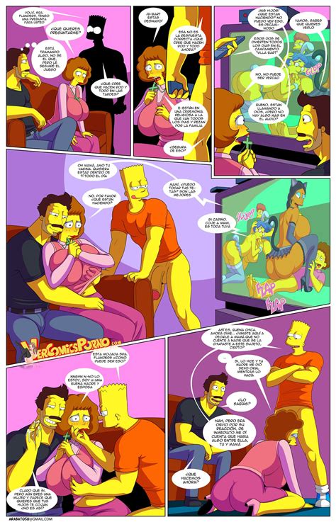 Bart Simpson Y La Sra Flanders Xxx Aventura De Darren