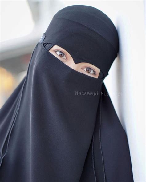 Pin Oleh Nauvari Kashta Saree Di Hijabi Queens Wanita Niqab Gambar