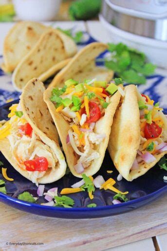 Instant Pot Sweet Chili Lime Chicken Tacos Everyday Shortcuts
