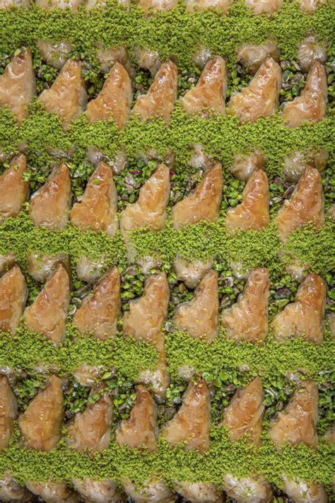 Pistachio Sobiyet Baklava Turkish Dessert Sobiyet Baklava With