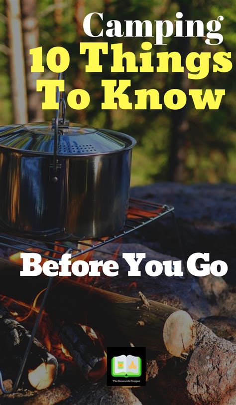 10 Things To Know Before You Go Camping If You Are New To Camping
