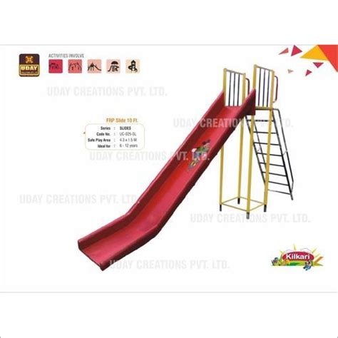 10 Ft Frp Playground Slide At Best Price In Nagpur Uday Creations Pvt