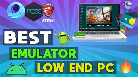 Top 5 Best Emulator For Low End Pc 2021 🔥 Best Android Emulator Youtube