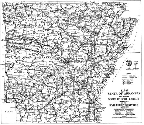 1926 Arkansas State Highway Numbering Wikipedia