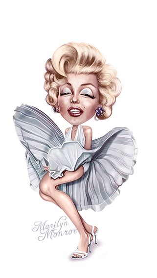 Marilyn Monroe Celebrity Caricatures Caricature Caric Vrogue Co