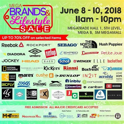 Manila Shopper 24th Megabrands And Lifestyle Sale At Sm Megatrade June 2018