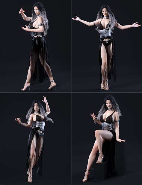 Wicked Sorceress Poses For Genesis 8 Females Daz 3d