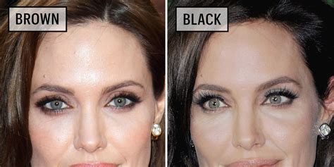The Crazy Huge Difference Your Eyeliner Color Makes Brown Eyeliner