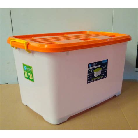 Jual Ezy Box Container Box Plastik Liter Kotak Penyimpanan Besar Jumbo Murah Liter