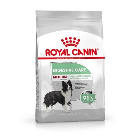 High in electrolytes and b vitamins. Royal Canin Medium Digestive Care Dog Food 3kg | Feedem