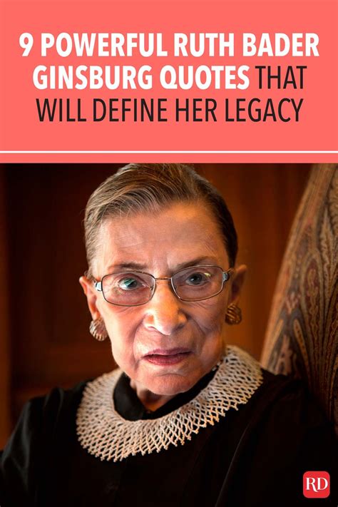 9 Powerful Ruth Bader Ginsburg Quotes That Will Define Her Legacy