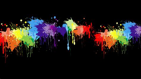Colorful Paint Rainbow Hd Wallpapers Wallpaper Cave