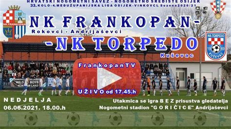 nk frankopan nk torpedo kuševac 2 3 youtube