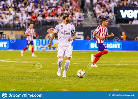 Captain And Center Back Sergio Ramos Of Real Madrid 4 In Action During