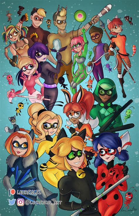 Commission Miraculous Group Sonicpossible00 By Laurence L On