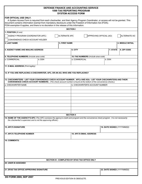 Dd Form 2869 Fill Out Sign Online And Download Fillable Pdf