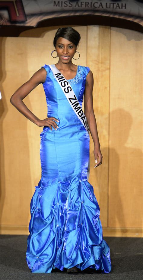 Miss Zimbabwe Is Crowned Miss Africa Utah The Salt Lake Tribune