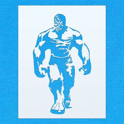 Incredible Hulk Avengers Mylar Airbrush Painting Wall Art Stencil